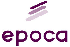 Logotipo del proyecto de la plataforma para el análisis de la opinión de los consumidores y ciudadanos. epoca