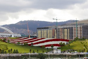 Propuesta de LandArt Bilbao para el nuevo Estadio de San Mamés