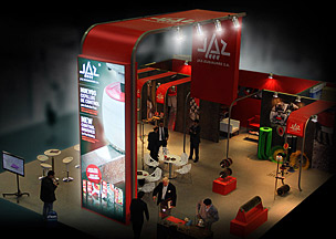 Porfolio Diseño de stands feria Ferroforma 2013 Jaz Zubiaurre