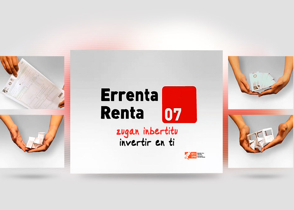 Spot publicitario campaña renta 2007 Diputación Foral de Bizkaia